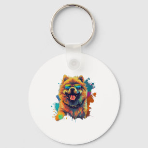 Porte-clés Chow Chow Chien Chien chinois race pour un Chow Ch