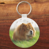 Porte-clés Chow-Chow Hund (Recto)