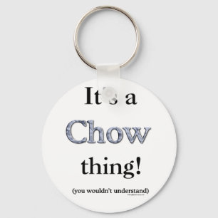 Porte-clés Chow Chow Thing