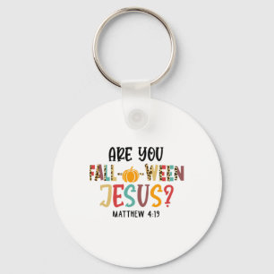 Porte-clés Chrétien Chute Halloween Êtes-vous Chute-o-entre J