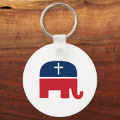 Porte-clés chrétien conservateur (Recto)