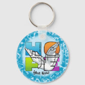 Porte-clés chrétien Hope Dove (Recto)