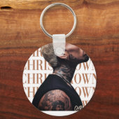 Porte-clés Chris Brown Text  (Recto)