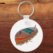Porte-clés Chris-Craft Barrel Back (Recto)
