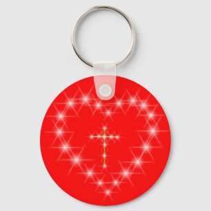 Porte-clés Christ dans votre coeur