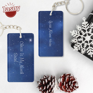 Porte-clés Christ est mon étoile du Nord