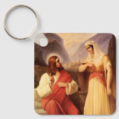 Porte-clés Christ et Samaritain par Christian Schleisner (Recto)