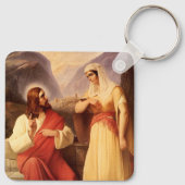 Porte-clés Christ et Samaritain par Christian Schleisner (Dos)