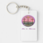 Porte-clés Christ ressuscité (Devant)