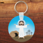 Porte-clés Christ ressuscité (Recto)