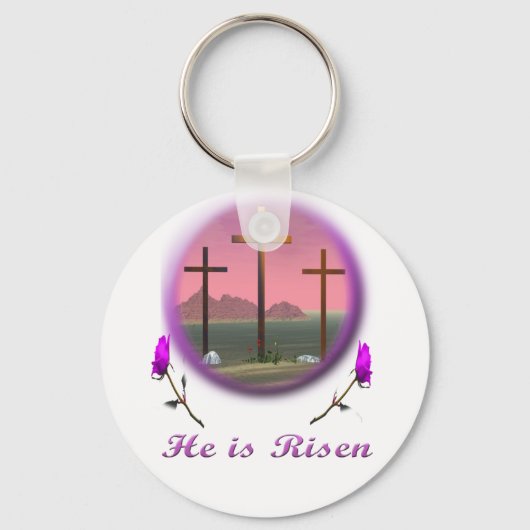 Porte-clés Christ ressuscité (Recto)