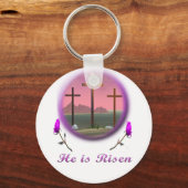 Porte-clés Christ ressuscité (Recto)