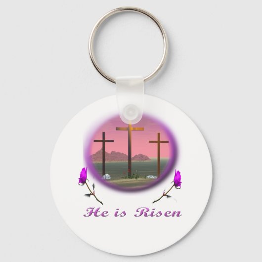 Porte-clés Christ ressuscité (Recto)