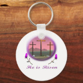 Porte-clés Christ ressuscité (Recto)
