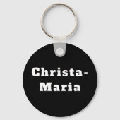 Porte-clés Christa-Maria (Verso)