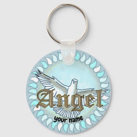 Porte-clés Christian Angel Dove porte - clé (Recto)