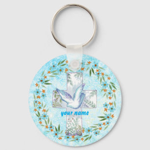 Porte-clés Christian Dove Cross porte - clé