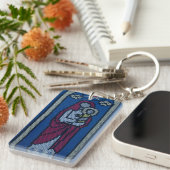 Porte-clés Christian embroidery (Devant droit)
