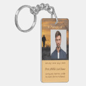 Porte-clés Christian Memorial Hunter Chasse Stalking Jeu (Devant gauche)