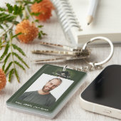 Porte-clés Christian Memorial Keepsake Baseball Game Player  (Devant droit)