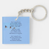 Porte-clés Christian Memorial Keepsake  Canada Goose Outdoors (Dos)