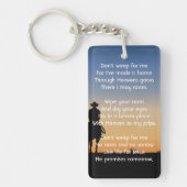 Porte-clés Christian Memorial Western Horse Back Riding (Devant)