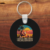 Porte-clés Christian Philipans 4 13 Religious Lion Strength  (Recto)