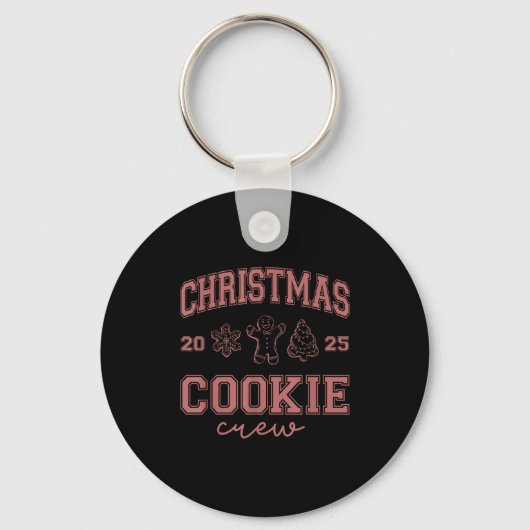 Porte-clés Christmas 2025 Cookie Crew Gingerbread Funny Chris (Recto)