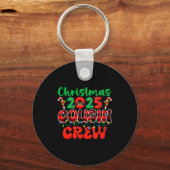 Porte-clés Christmas 2025 Cousin Crew Xmas Lights Family Reun (Recto)