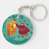 Porte-clés Christmas Bear (Dos)