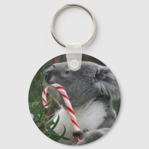Porte-clés Christmas Candy Cane Koala