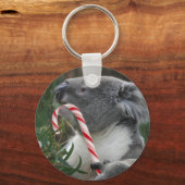 Porte-clés Christmas Candy Cane Koala (Recto)