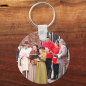 PORTE-CLÉS CHRISTMAS CAROL CHANTEURS VICTORIENS (Recto)