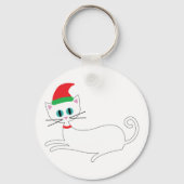 Porte-clés Christmas Cat (Verso)