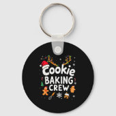 Porte-clés Christmas Cookie Baking Crew Family Baking Team Fu (Recto)
