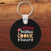 Porte-clés Christmas Cookie Tester Funny Baking Crew Xmas Pre (Recto)
