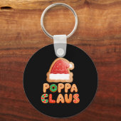 Porte-clés Christmas Cookies Baking Ppa Claus Family Matching (Recto)