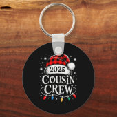 Porte-clés Christmas Cousin Crew 2025 Matching Xmas Family Pa (Recto)