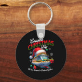 Porte-clés Christmas Cruise Ship Matching Cousins Trip Holida (Recto)