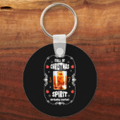 Porte-clés Christmas Fir Tree With Bourbon Ugly Xmas Bourbon  (Recto)