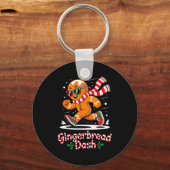Porte-clés Christmas Gingerbread Dash Running Runner Xmas Mar (Recto)