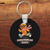 Porte-clés Christmas Gingerbread Dash Running Runner Xmas Mar (Recto)