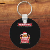 Porte-clés Christmas Gingerbread Man Ginger Jailhouse Kidnapn (Recto)