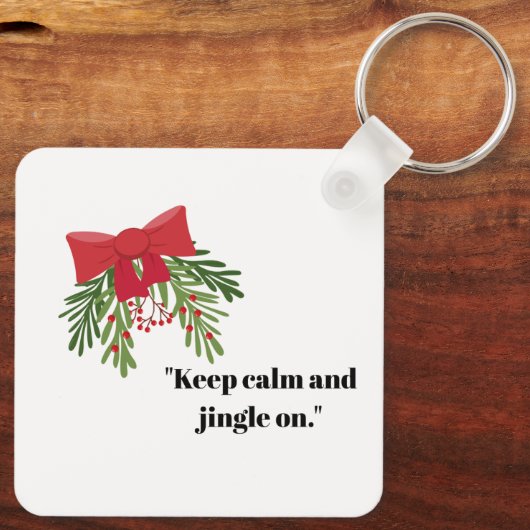 Porte-clés Christmas Greeting (Verso)