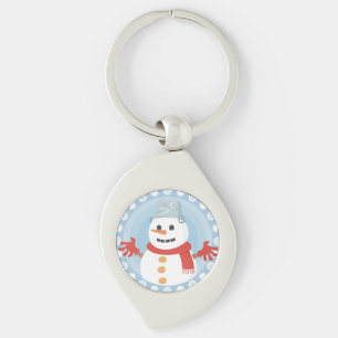 PORTE-CLÉS CHRISTMAS HIVER SNOWMAN