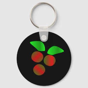Porte-clés Christmas Holly