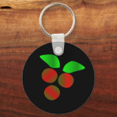 Porte-clés Christmas Holly (Recto)