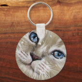 Porte-clés Christmas Kitten Chat Porte - clé visage (Recto)