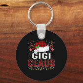 Porte-clés Christmas Lights Gigi Claus Family Matching Xmas P (Recto)