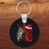 Porte-clés Christmas Lung Lights Resratory Therast Holiday  (Recto)